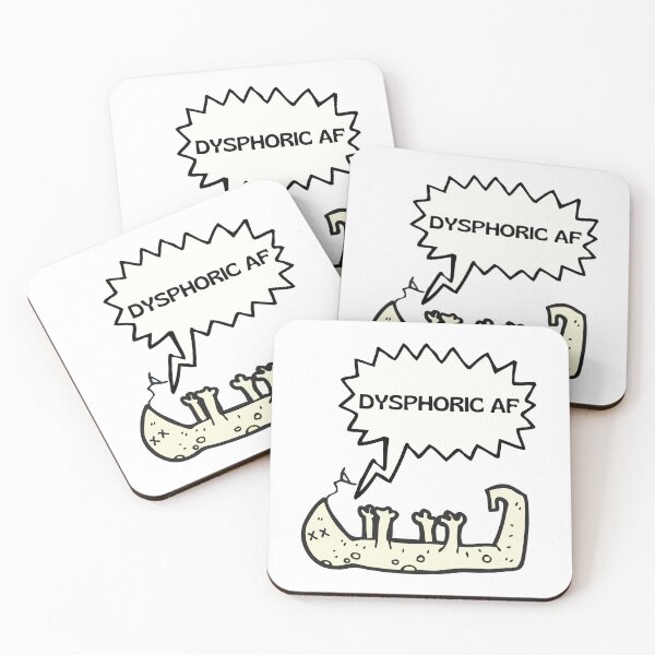 Item preview, Dysphoric Af - Transgender  designed and sold by Koiboi11.
