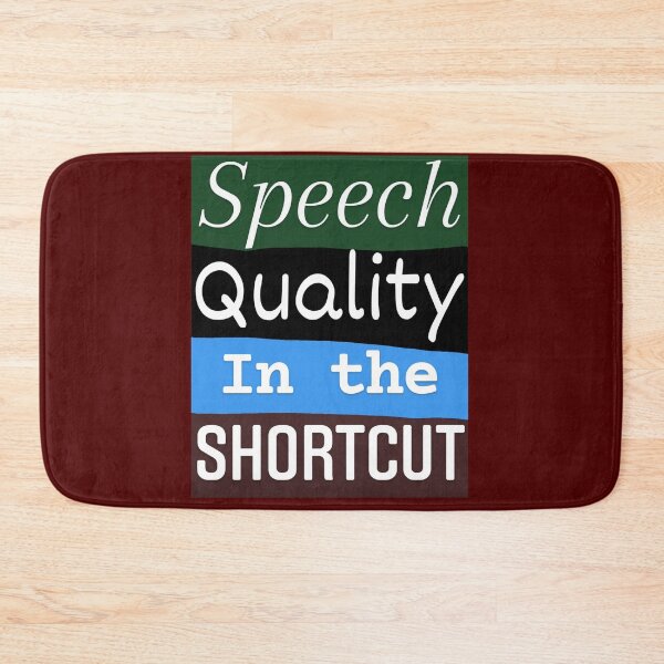 Item preview, Speech quality in the shortcut. designed and sold by Adilmks.