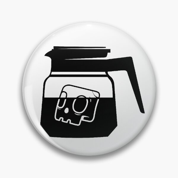 Item preview, Skulluly drowing in coffee - Original designed and sold by Nikkokikko.