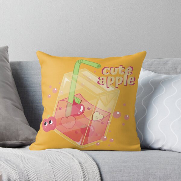 Item preview, Cute Kawaii Apple juice pattern designed and sold by dreamofdenim.