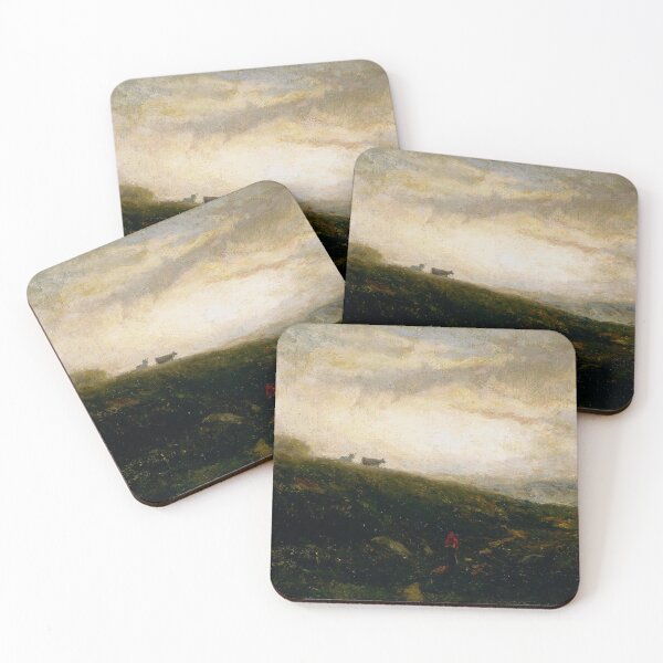 Item preview, Cows Descending Hillside - Edward Mitchell Bannister - c1891 designed and sold by CrankyOldDude.