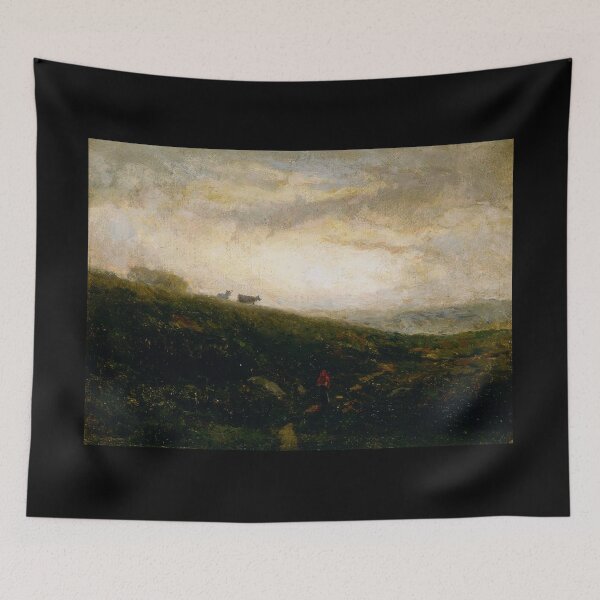 Item preview, Cows Descending Hillside - Edward Mitchell Bannister - c1891 designed and sold by CrankyOldDude.