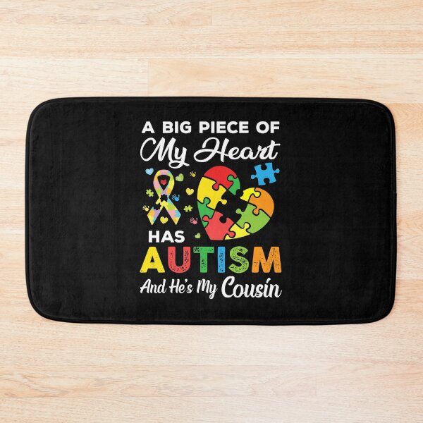 Item preview, Un gran pedazo de mi corazón tiene autismo y es mi primo designed and sold by JeannetteFlower.