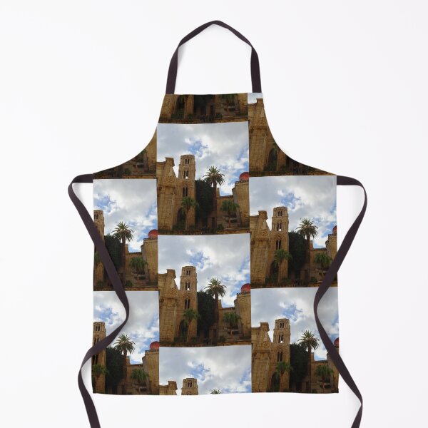 Item preview, PALMS AND TOWER IN PALERMO, SICILY designed and sold by devereart.