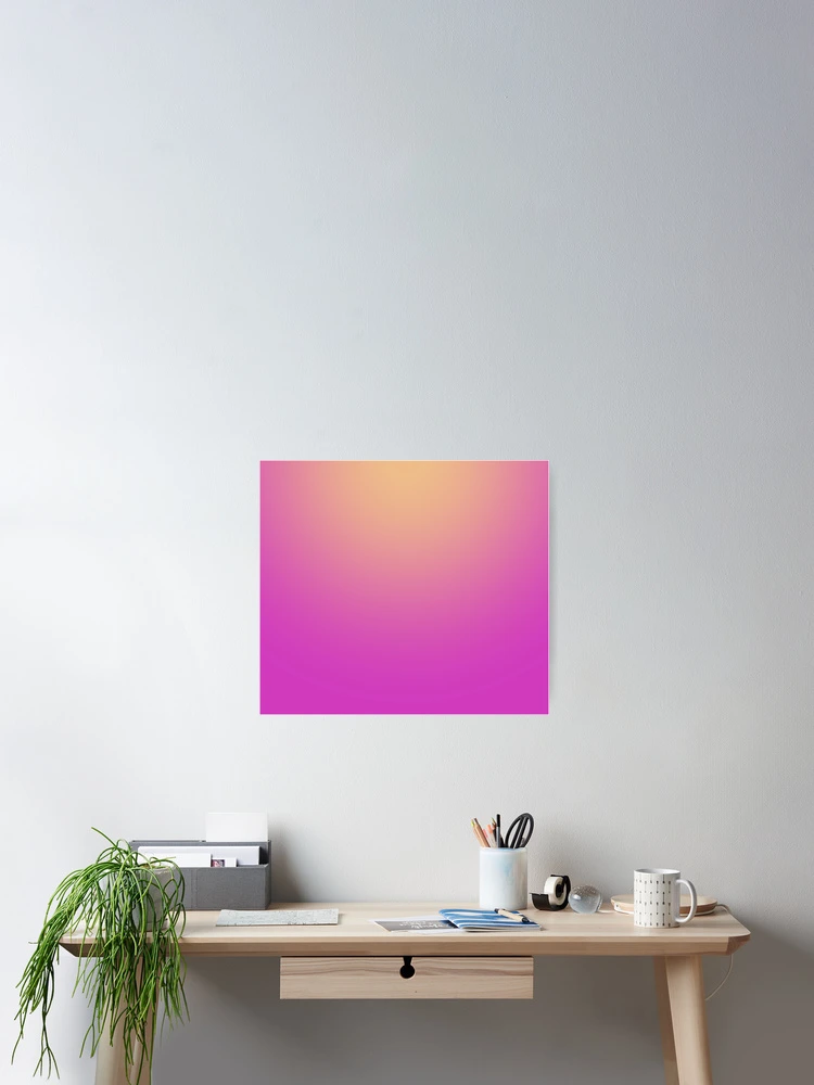 Thumbnail 2 of 3, Poster, Pink Gradient designed and sold by RioCariocaClub.