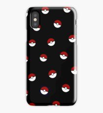 Pokeball Pattern iPhone Case