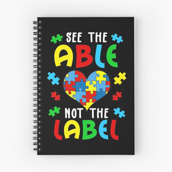 Item preview, Autism Awareness   See The Able Not The Label designed and sold by JeannetteFlower.
