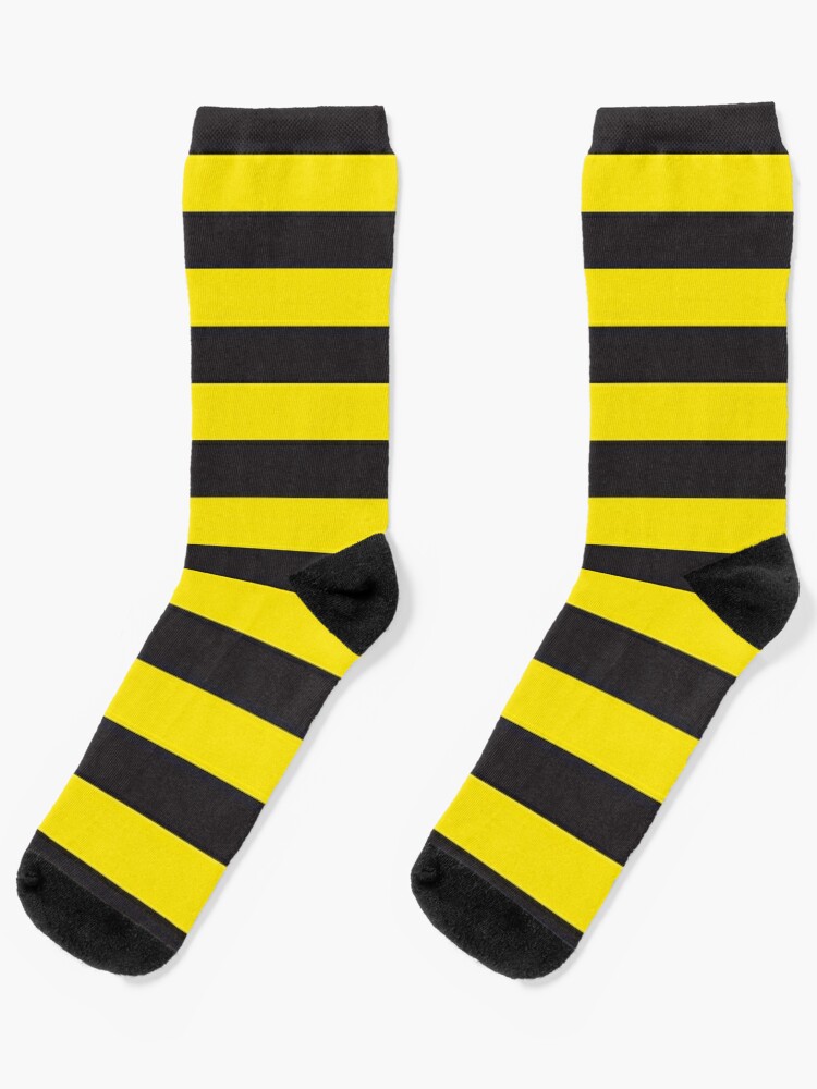 red and yellow stripes Socks for Sale by ZiphGames