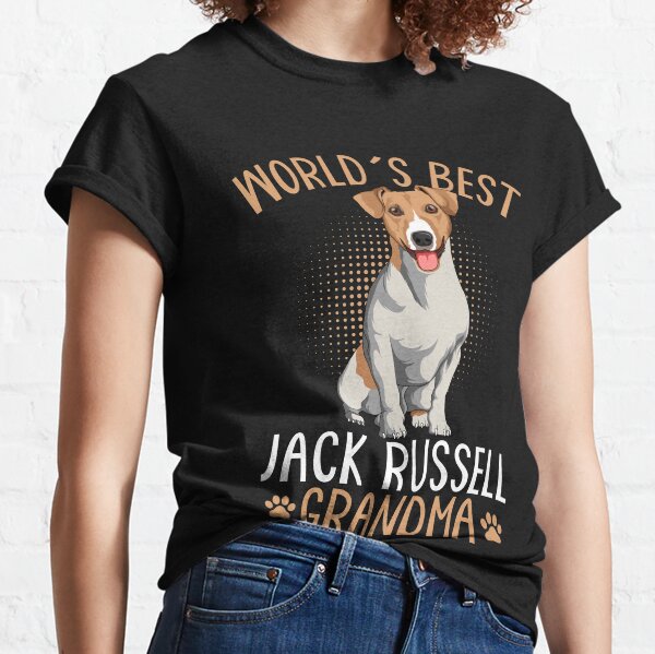 Jack Russell Terrier Dog Lover Gift T Shirt The Dogfather