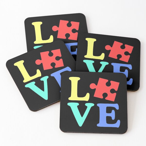 Item preview, Autism Awareness And Acceptance Love Puzzle Graphic designed and sold by JeannetteFlower.