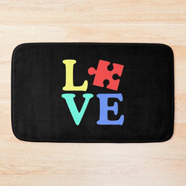 Item preview, Autism Awareness And Acceptance Love Puzzle Graphic designed and sold by JeannetteFlower.