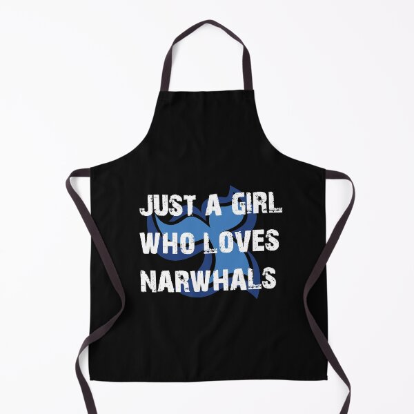 Item preview, Just A Girl Who Loves Narwhals designed and sold by HeroProd.