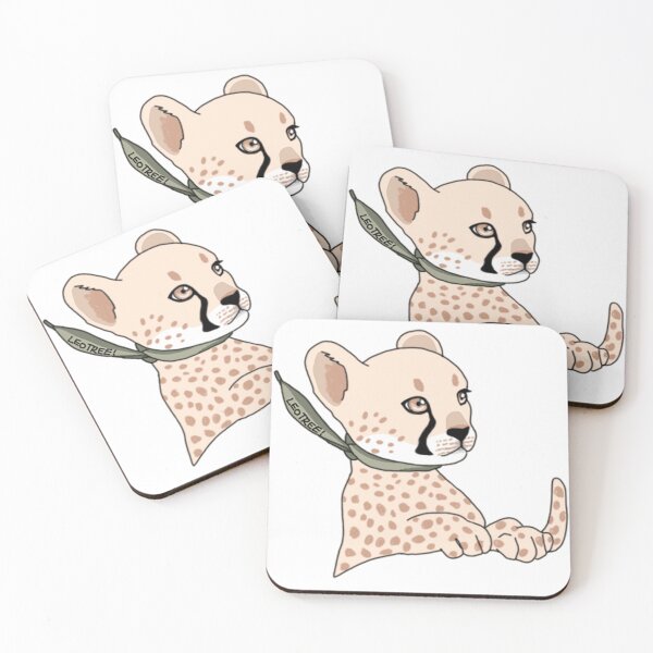 Item preview, Cheetah cub with a scarf! designed and sold by LEOTREE.