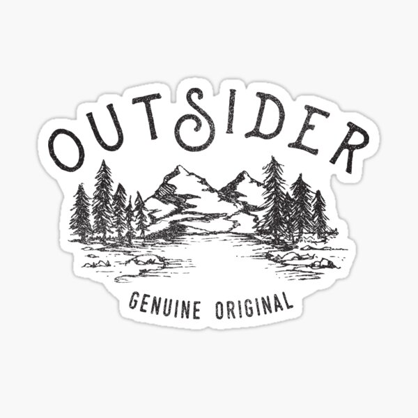 Outsider Sticker