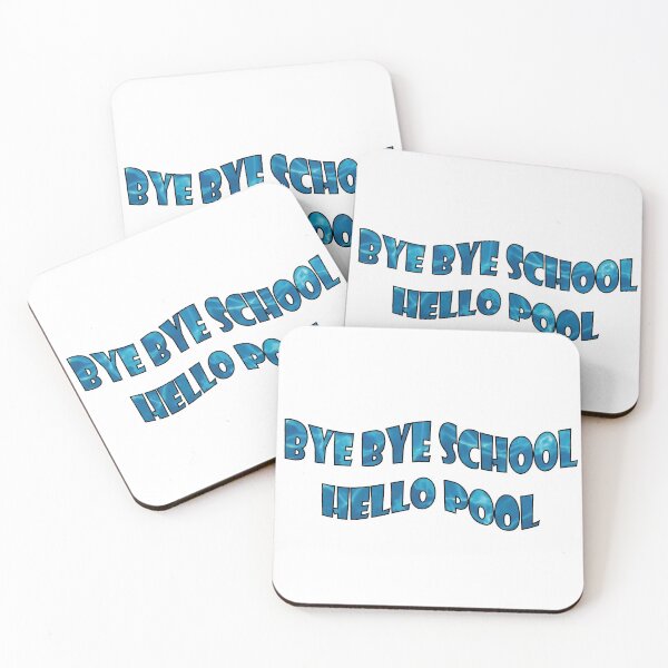 Item preview, Bye bye school Hello pool designed and sold by MariiaCreation.