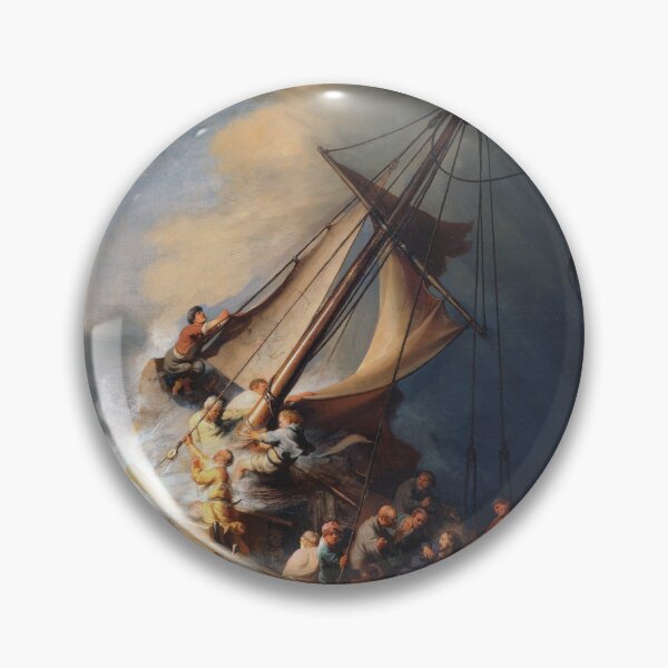 Item preview, Rembrandt, The Storm on the Sea of Galilee, 1633 designed and sold by Vintage Wall Art.