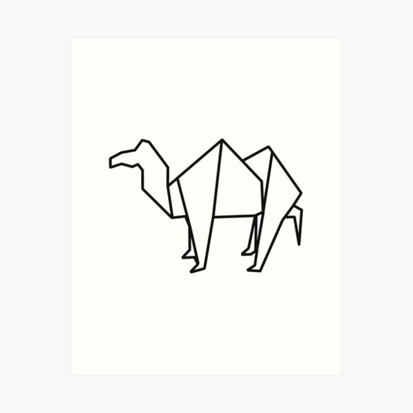 Minimalist Camel Art Prints for Sale