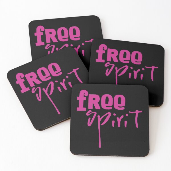 Item preview, Free Spirit Fuxia Quote designed and sold by TamGustam.