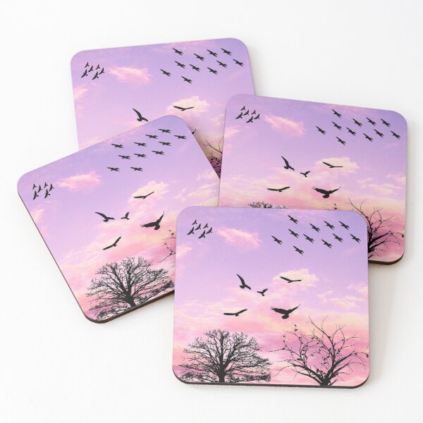 Item preview, Evening birds returning nest  designed and sold by Taharat  Tazrin.