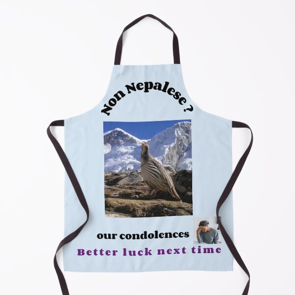Item preview, "Condolences to non Nepalese"  (black text) designed and sold by skoumpourdides.