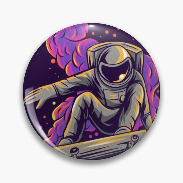 Item preview, Astronaut Skateboarding On Space.. designed and sold by CONRUOUSLY.