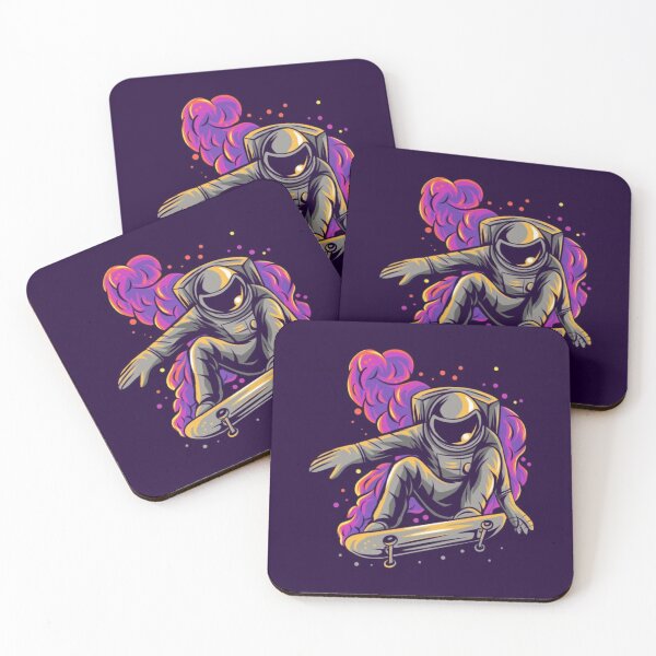 Item preview, Astronaut Skateboarding On Space.. designed and sold by CONRUOUSLY.