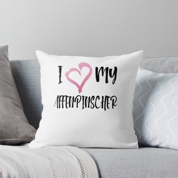 Item preview, Copy of I Heart My Affenpinscher! Especially for Affenpinscher Dog Lovers! designed and sold by rs-designs.