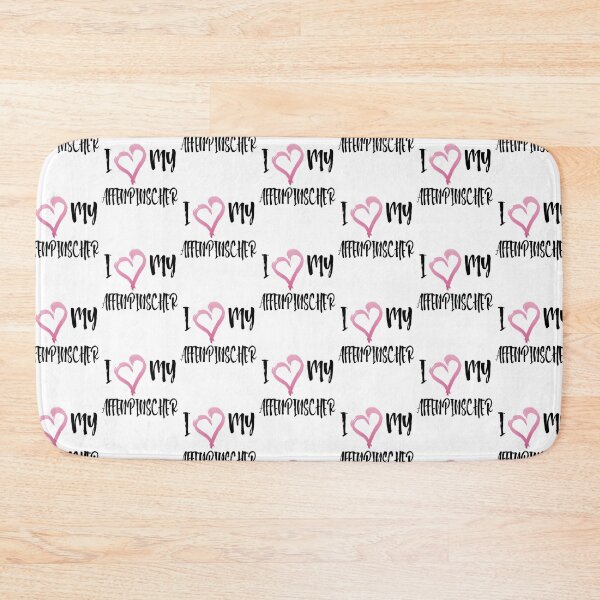 Item preview, Copy of I Heart My Affenpinscher! Especially for Affenpinscher Dog Lovers! designed and sold by rs-designs.