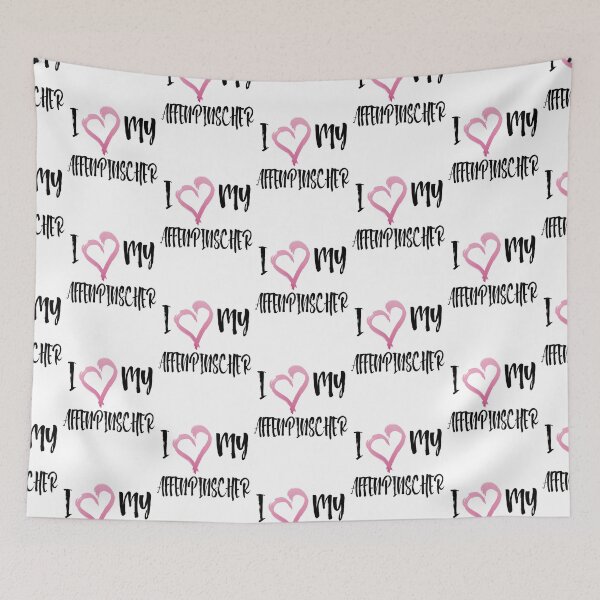 Item preview, Copy of I Heart My Affenpinscher! Especially for Affenpinscher Dog Lovers! designed and sold by rs-designs.