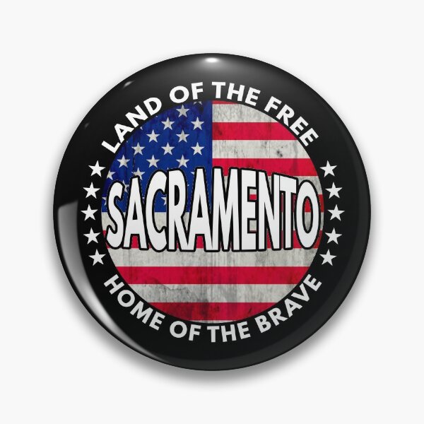 Item preview, Sacramento Stars and Stripes designed and sold by MoonsmileProd.