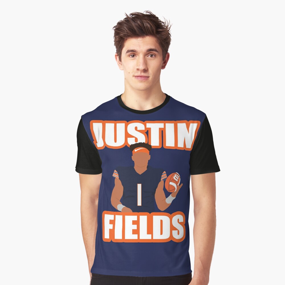 Justin Fields 2020 Salute To Service Performance T-Shirt - Black -  Tshirtsedge