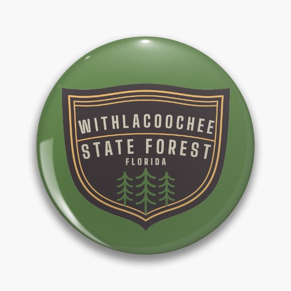 Item preview, Withlacoochee State Forest - Florida Park FL State Forest Badge designed and sold by palmettodigital.
