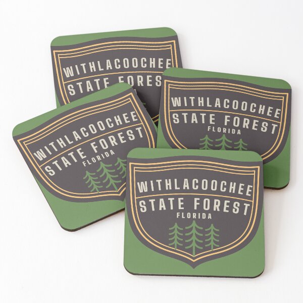 Item preview, Withlacoochee State Forest - Florida Park FL State Forest Badge designed and sold by palmettodigital.