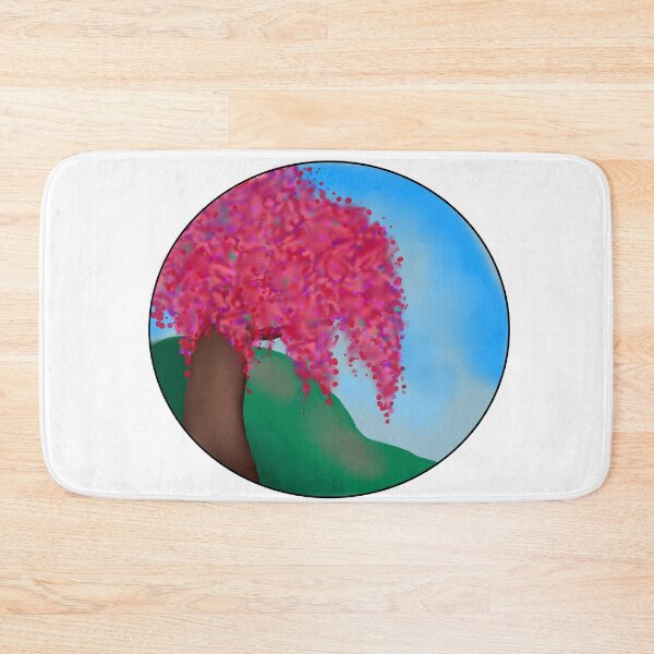 Item preview, Cherry Blossom on cliff digital artwork designed and sold by ploin.