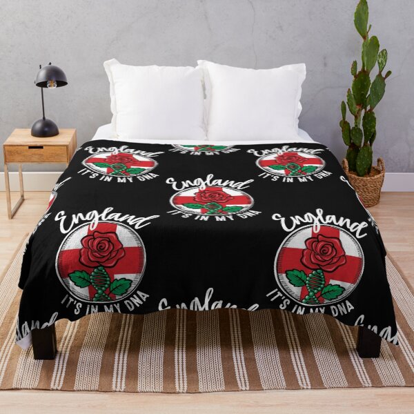 Item preview, England - It's in my DNA. English rose with a DNA strand on the flag of England design designed and sold by robimerch.