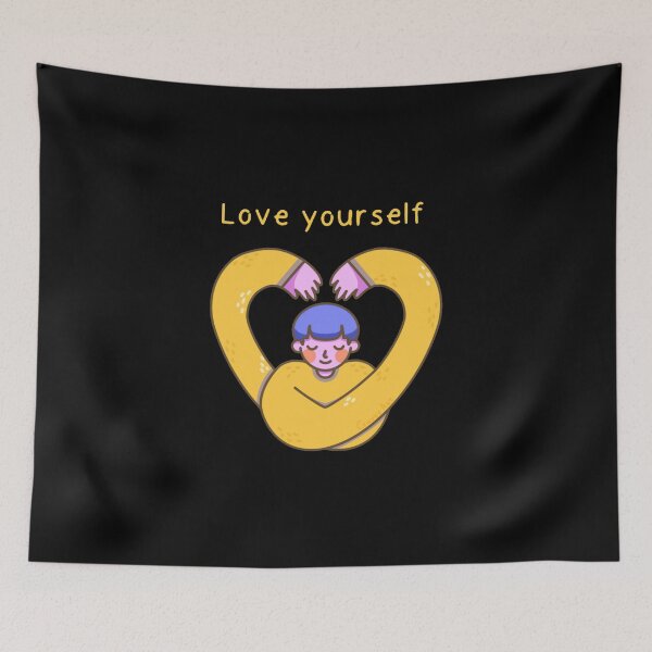 Item preview, Love Yourself Quote designed and sold by TabinGallery.