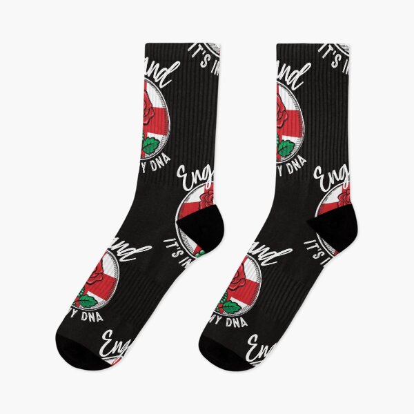Artikelvorschau, England - Es liegt in meiner DNA. Englisch stieg mit einem DNA-Strang auf der Flagge von England Design entworfen und verkauft von robimerch.