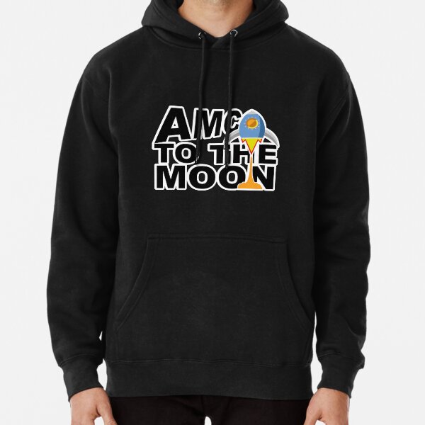 Diamond Hands Stock Market Hoodie AMC Stock Hodl Hold Stonk GME Hodl Amc Moon Sweatshirt AMC Rocket To The Moon