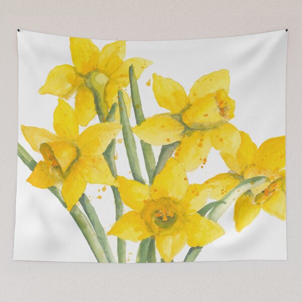 Item preview, Easter bells spring mood watercolor by Ursula Noebbe designed and sold by UrsulaNoebbe.