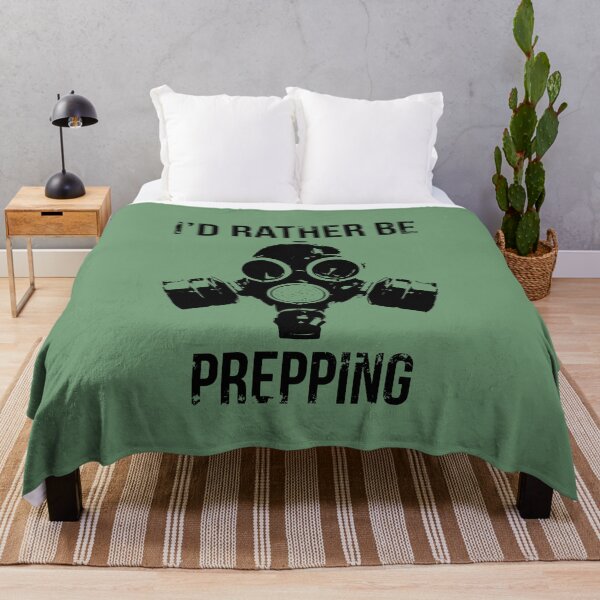 Item preview, I Would Rather Be Prepping designed and sold by PapaBujuGaming.