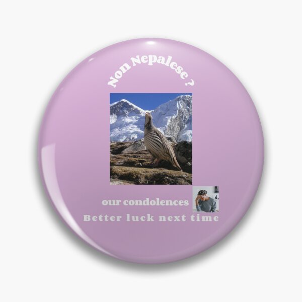 Item preview, "Condolences to non Nepalese "  (white text) designed and sold by skoumpourdides.