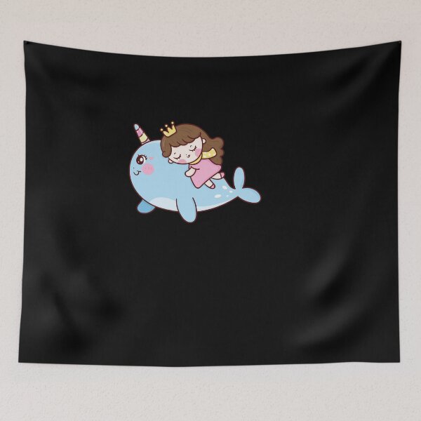 Item preview,  Just A Girl Who Loves Narwhals designed and sold by HeroProd.