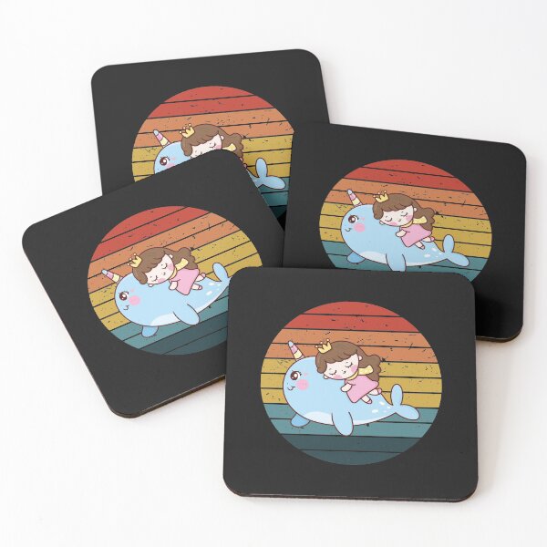 Item preview,  Just A Girl Who Loves Narwhals designed and sold by HeroProd.