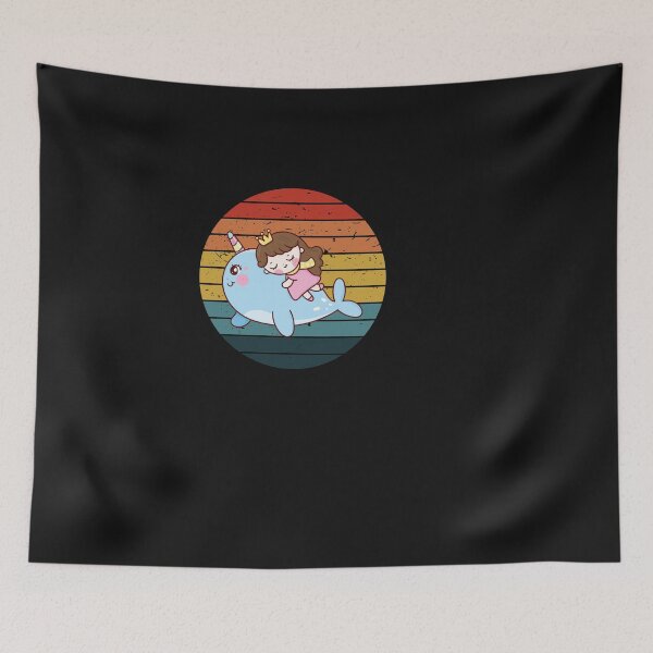 Item preview,  Just A Girl Who Loves Narwhals designed and sold by HeroProd.