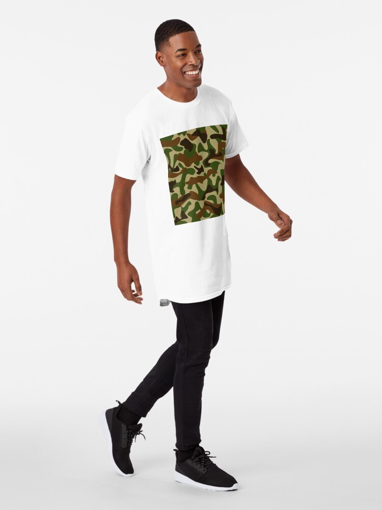 Alternate view of Camouflage Long T-Shirt