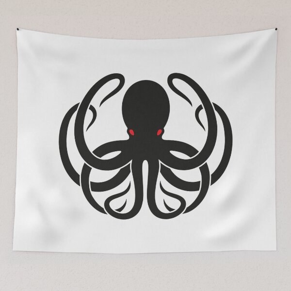Item preview, Scary Octopus designed and sold by treasure-crafts.