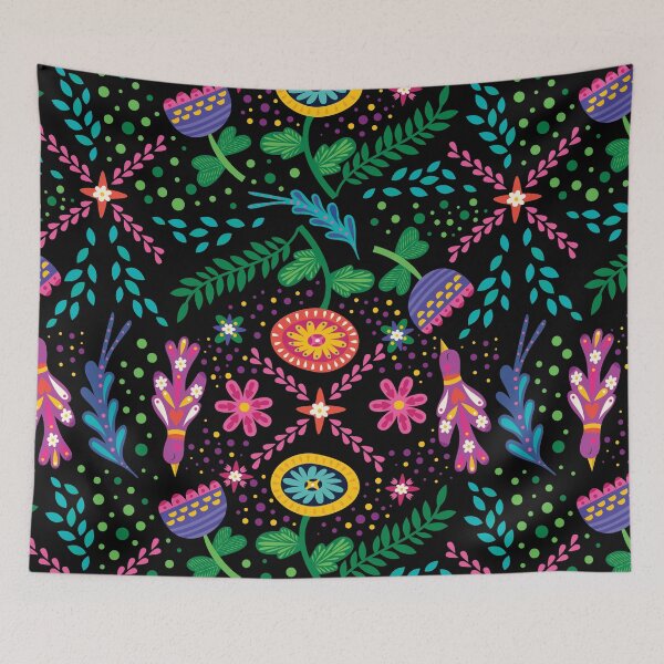 Item preview, Floral pattern with birds. Beautiful flower design. designed and sold by TamGustam.