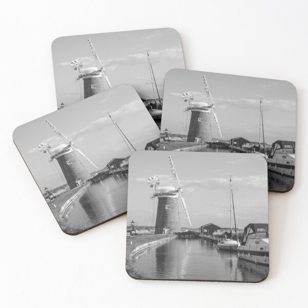 Item preview, Black and white Horsey Windpump designed and sold by cdkphotos.