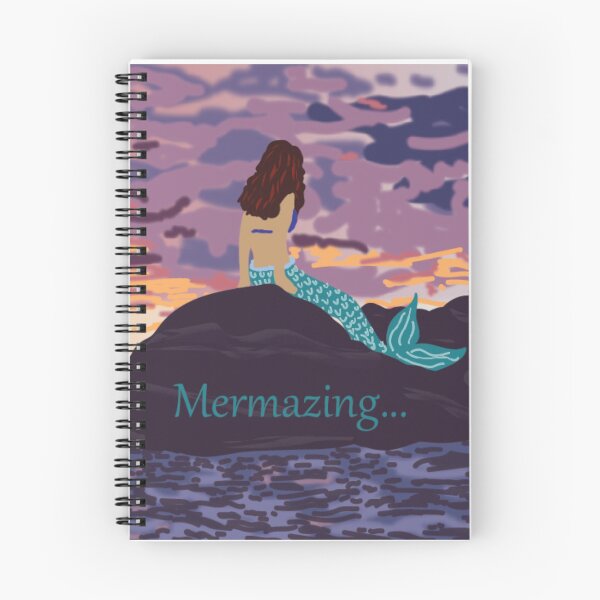 Item preview, Mermazing Mermaid on the Rocks! designed and sold by GiaMarieArt.