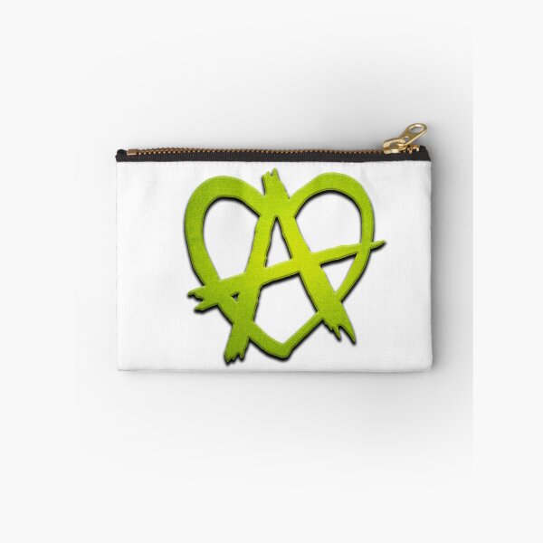 Item preview, Lime Green Anarchy Heart designed and sold by Lori P.